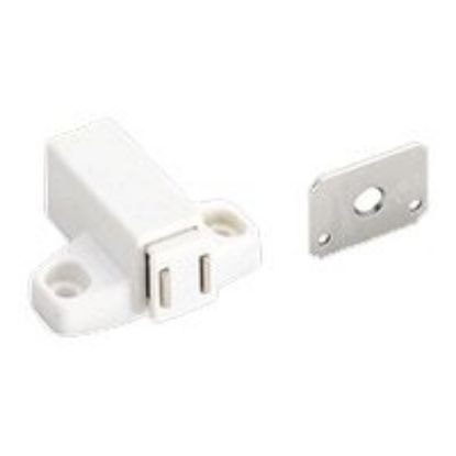 Picture of 1-3/4" White Touch Latch