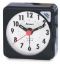 Picture of Quartz-Time Cube Alarm Clock Black