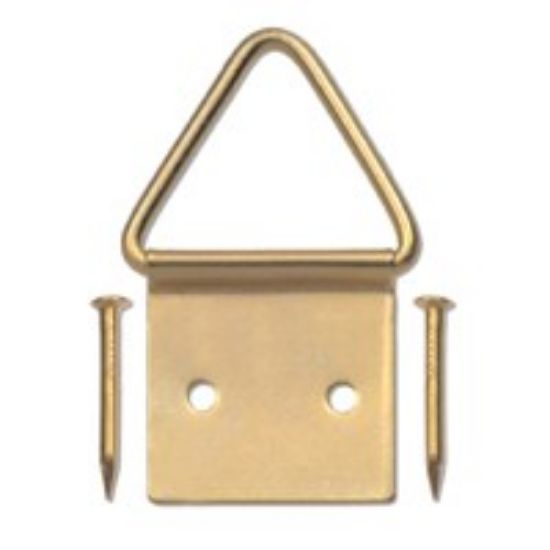 Picture of Picture-Hanger Triangle Brass Medium