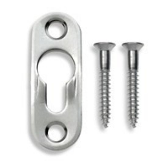 Picture of Picture-Hanger Key-Hole Zinc-Plated 2-Hole Flat Large
