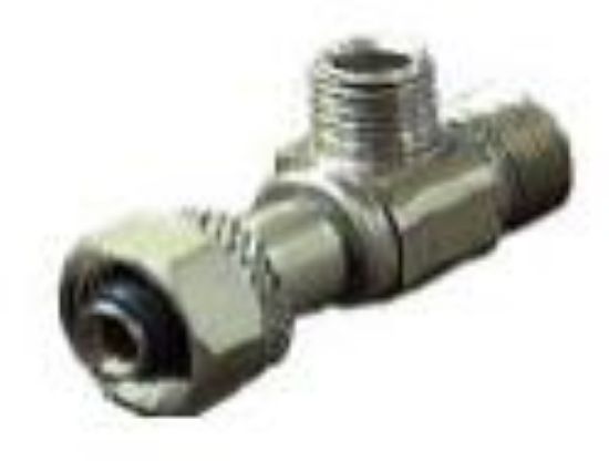 Picture of Chrome-Plated Retro-Fit Adapter 3/8" x 3/8" x 3/8"