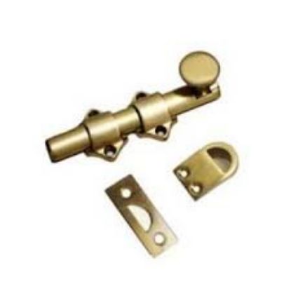 Picture of Surface-bolt Dutch-door Solid-brass
