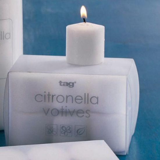 Picture of Citronella Votives Box 12- White