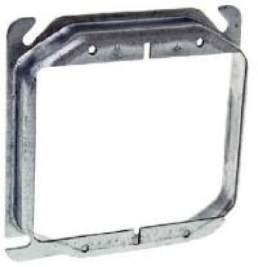 Picture of Electrical-box-cover 4"-square Steel 1/4"-rise
