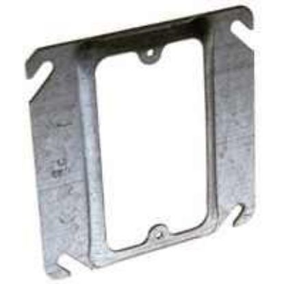 Picture of Electrical-Box-Cover Square Steel 4" 1/4" Rise