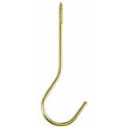 Picture of Screw-Hook Ceiling-Hook Bright Brass 6"