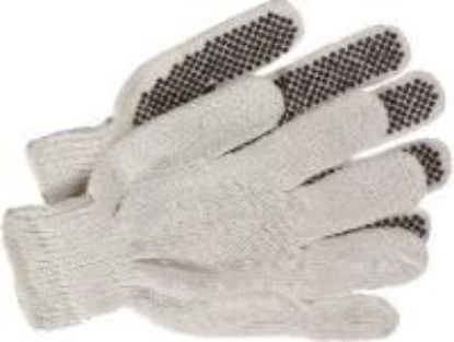 Picture of 12 Pair Natural Dot Glove