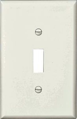 Picture of Toggle-Switch Wall-Plate Polycarbonate Midsize