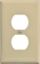 Picture of Wall-Plate Ivory Duplex