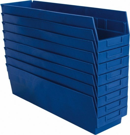 Picture of 3-1/4" x 1-3/4" x 3" (LxWxH) Polyethylene Bin-Cup Yellow