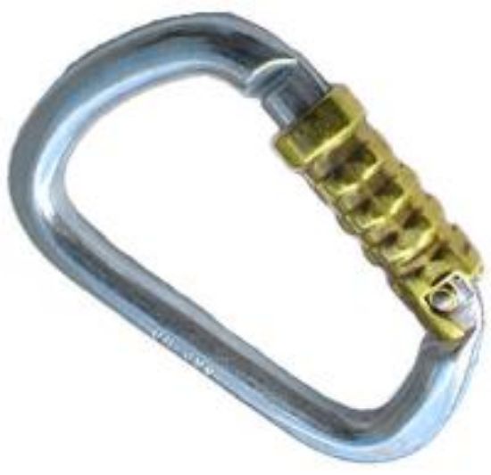 Picture of Auto-Lock Carabiner Steel 3/4"