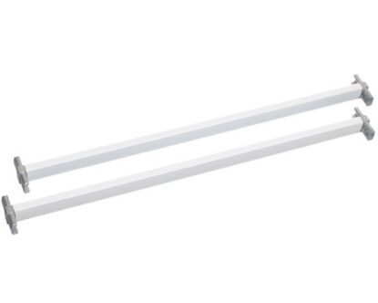Picture of T- Bars for Stacking Drawer Medium White 2-Piece