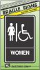 Picture of 6 x 9Brail Wome Rest Sign