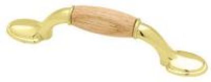 Picture of 5" PB/Oak Spoon FT Pull
