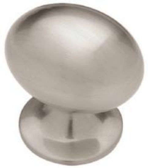 Picture of Football Cabinet-Knob Satin-Nickel 1-3/8"