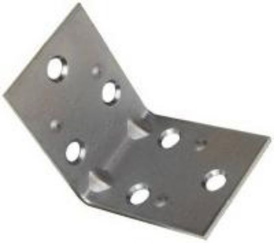 Picture of Corner-Brace Zinc-Plated 2" X 1-1/2" Double-Wide