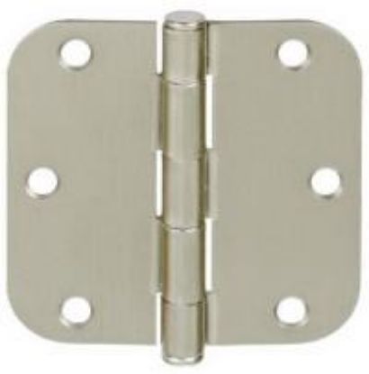 Picture of Door-Hinge Satin-Nickel 3-1/2"