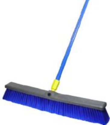 Picture of Push-Broom Stiff-Bristle Poly 24"