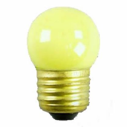 Picture of 71/2w s11 Ceramic-Yellow Light-Bulb