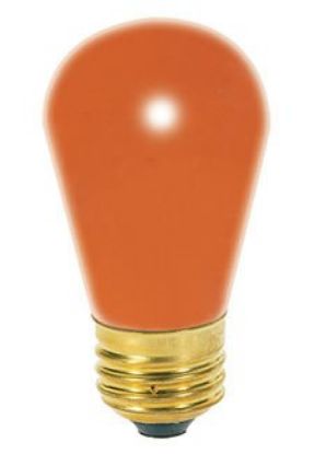 Picture of Light-Bulb S-14 Ceramic-Orange