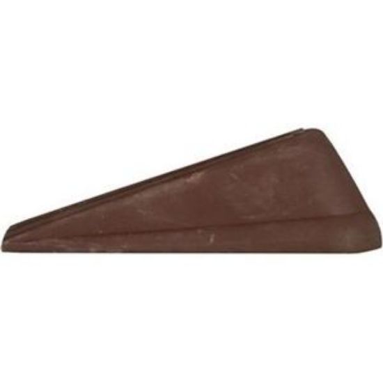 Picture of Door-Stop Wedge Rubber Brown 4"