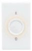 Picture of 600W Single-Pole Push On/Off Rotary-Dimmer With Night-Light Includes Both White & Ivory Knobs UL Lis...