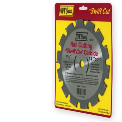 Picture of Hack Sawblade Nail Cutting Carbide 7-1/4" x 14T