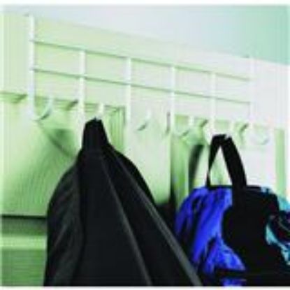 Picture of Over-The-Door 6 Hook-Rack White