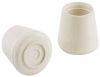 Picture of Leg-Tip Rubber White 1-1/8"