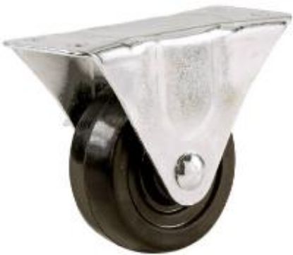 Picture of 4" Rubber Rigid-Caster