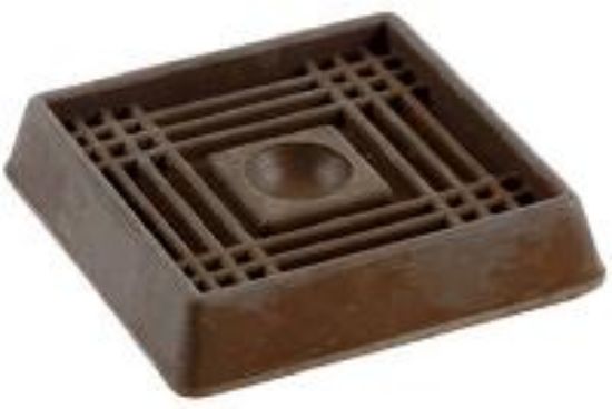 Picture of Furniture Cup Square Walnut 2"