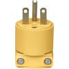 Picture of Electrical-Plug 15-Amp 250-Volt Yellow Vinyl Nema 6-15