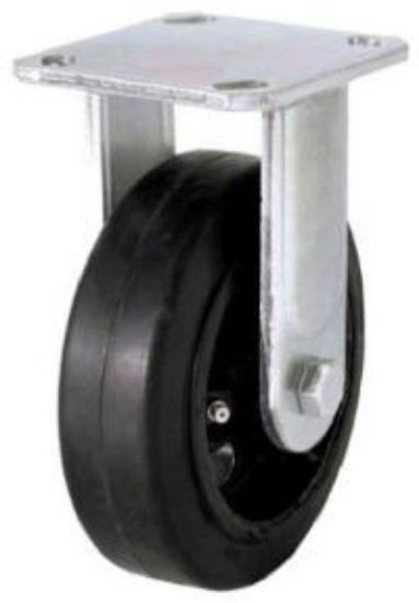 Picture of 6 x 2 Rubber Rigid-Caster
