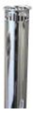 Picture of 1-1/4" X 9" Chrome-Plated Vacuum-Breaker Tail-Piece