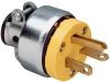 Picture of Electrical-Plug Armored White 20-Amp 250-Volt