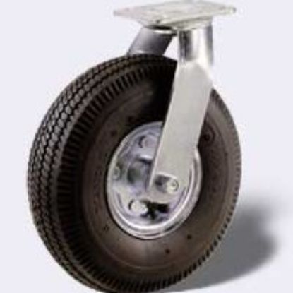 Picture of Plate-Caster 8" Pneumatic-Wheel Swivel