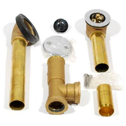 Picture of Lift & Turn Bath Drain 17-Gauge Chrome