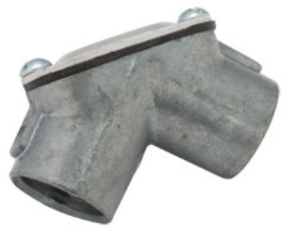 Picture of 90° Handy Elbow Threaded Connectors 1/2" Die-Cast-Zinc