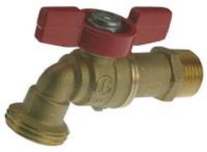 Picture of Ball-Valve Hose-Bibb Brass 1/2"