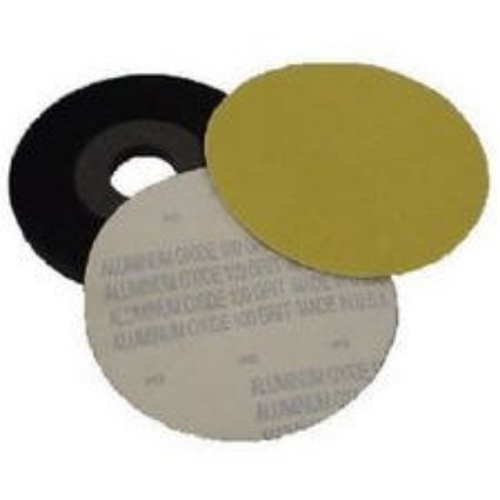 Picture of 150-grit Drywall Dustless Sander Replacement Disk 9" Xnh Gold W/velour Back