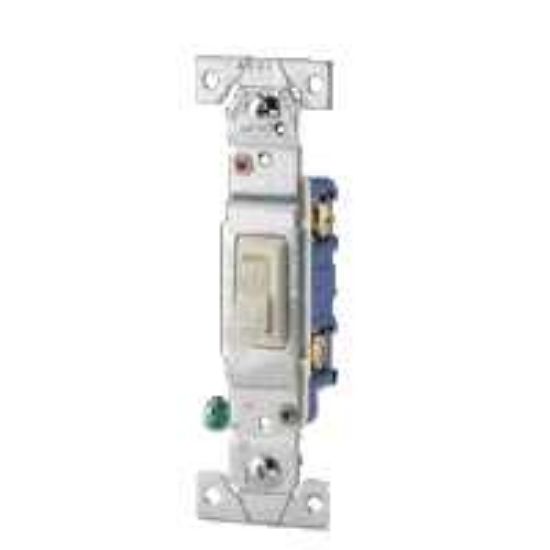 Picture of Lighting-Switch Toggle-Type Single-Pole Grounding 15-Amp