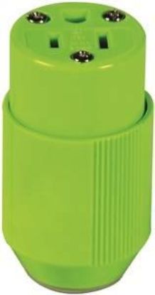 Picture of Electrical-Connector Hi-vis Green 125 V 15 A