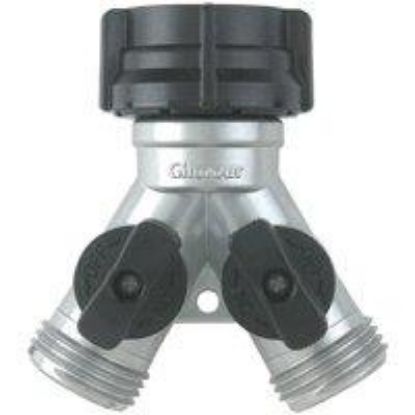 Picture of Y Connector With Shut-Off Zinc