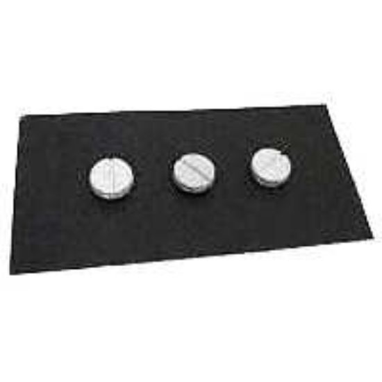 Picture of Weather-Proof Closure Plug 3/4" Gray 3/pk