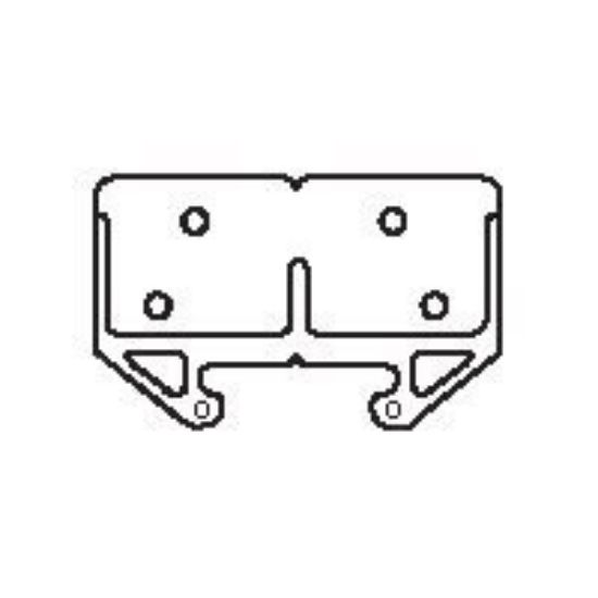 Picture of Drawer Track Guide & Glide Set White