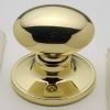 Picture of Egg-shape Dummy Knob Polished-brass