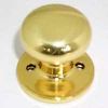 Picture of Egg-shape Dummy Knob Polished-brass