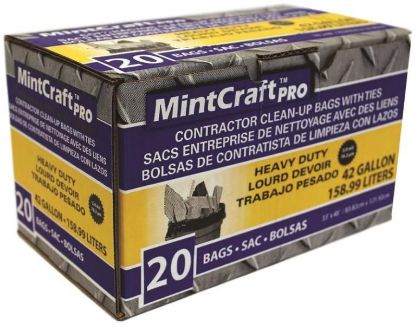 Picture of Trash-Bag Contractor Black 7-Bushel 32" X 50"