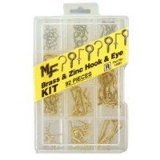 Picture of Hook-&-eye Assortment 92pc