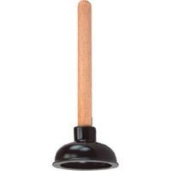 Picture of Sink-Plunger Drain Rubber Black 4"